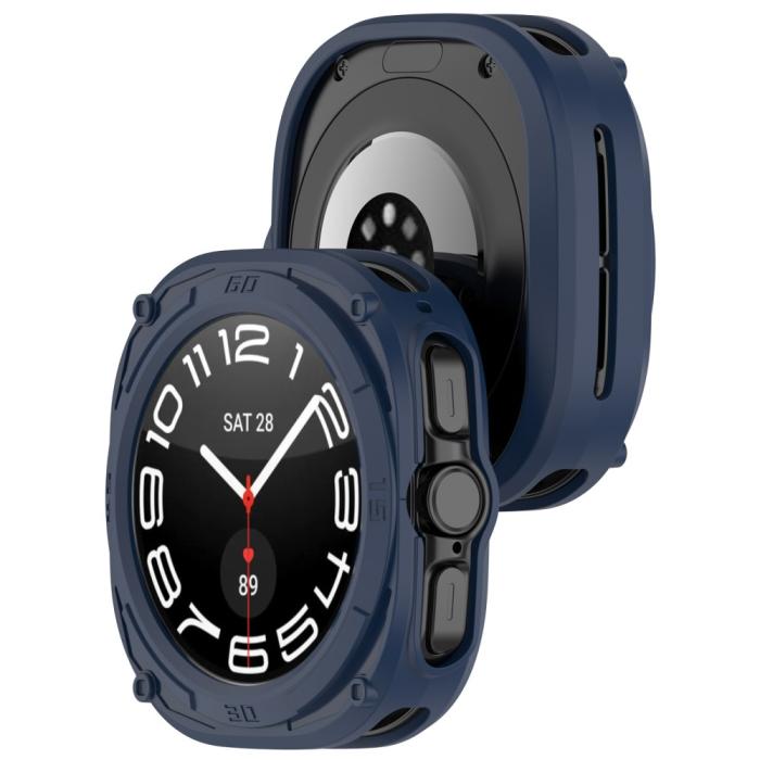 Bild 6,  Galaxy Watch Ultra (2025) / 47 mm Skal TPU Mörk Blå