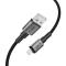 Tech-Protect Tech-Protect 1m 15W/2.4A Lightning Kabel UltraBoost Iron Grey