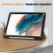  Samsung Galaxy Tab A9 Plus Fodral Tri-Fold Pennhållare Grå
