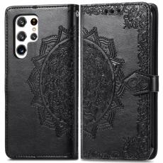  Samsung Galaxy S22 Ultra Fodral Mandala Flower Svart