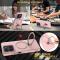  Motorola Edge 60 Pro Skal MagSafe Kickstand Hybrid Rosa