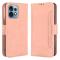  Motorola Edge 40 Pro 5G Fodral Med Avtagbart Kortfodral Rosa