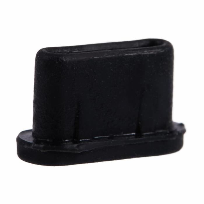 Bild 3,  Dammplugg För USB-C Port Silikon Svart
