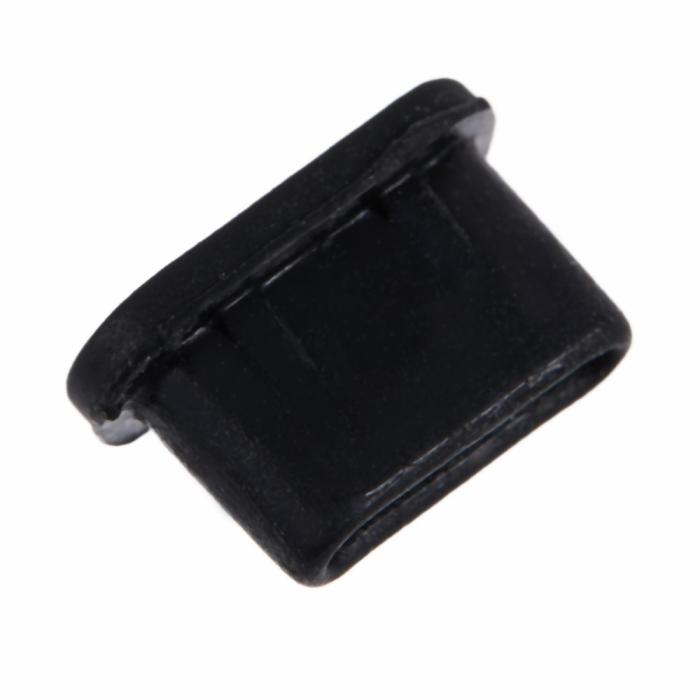 Bild 5,  Dammplugg För USB-C Port Silikon Svart