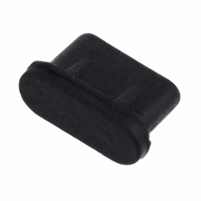 Bild 6,  Dammplugg För USB-C Port Silikon Svart