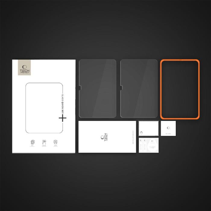 Bild 2, Tech-Protect Tech-Protect iPad 11 2025/10.9 2022 2-PACK Skärmskydd EasySet+