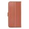  Motorola Moto G71 Fodral Litchi Textur Brun