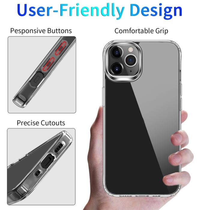 Bild 3,  iPhone 14 Pro Skal Akryl/TPU Transparent