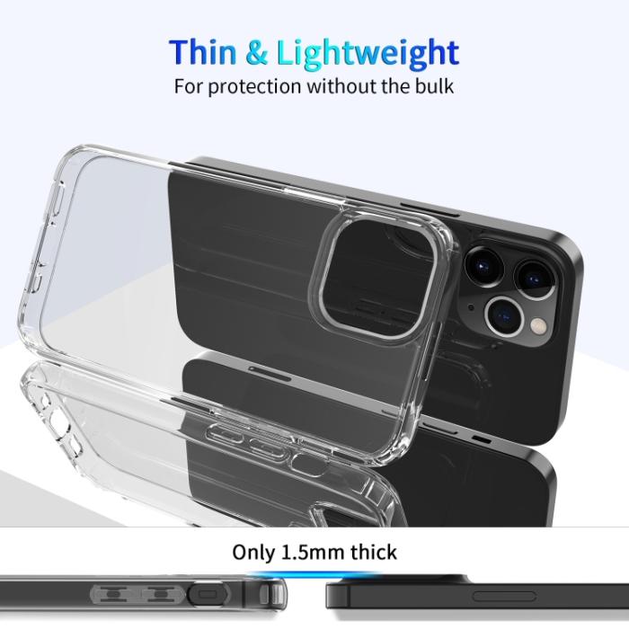 Bild 5,  iPhone 14 Pro Skal Akryl/TPU Transparent