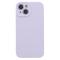  iPhone 15 Plus Skal Liquid Silikon Ljus Lila