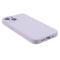  iPhone 15 Plus Skal Liquid Silikon Ljus Lila