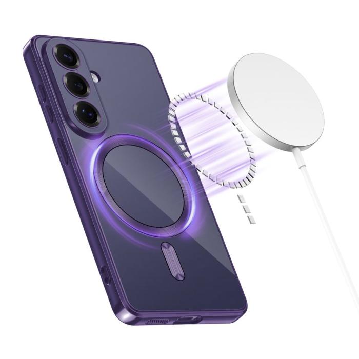 Bild 3, Tech-Protect Tech-Protect Galaxy S26 Skal MagSafe MagFlex Cobalt Violet