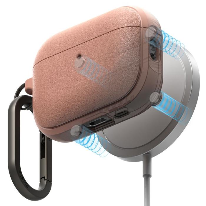 Bild 2, Ringke Ringke AirPods Pro 3 Skal MagSafe Onyx Constant Coral