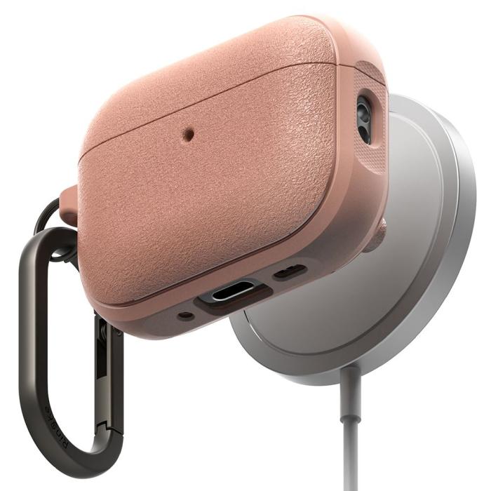 Bild 3, Ringke Ringke AirPods Pro 3 Skal MagSafe Onyx Constant Coral