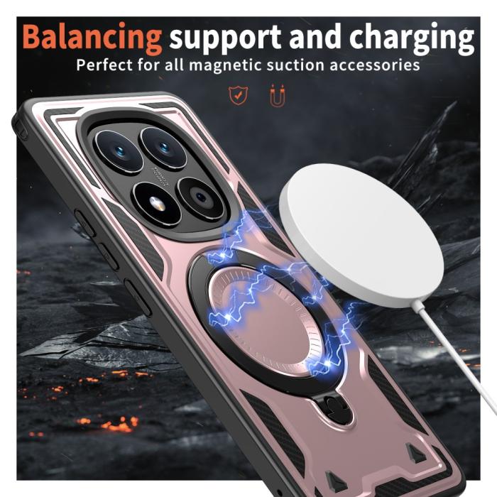 Bild 3,  Xiaomi Redmi Note 14 Pro 5G Skal MagSafe Kickstand Hybrid