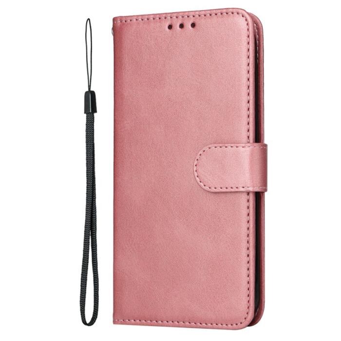 Bild 6,  Xiaomi Redmi Note 14 4G Fodral Läder Folio Roséguld