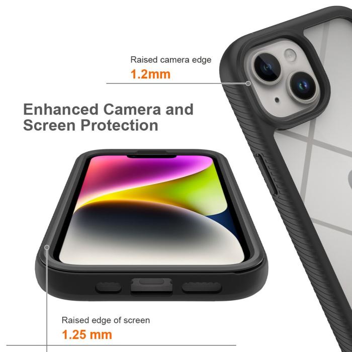Bild 3,  iPhone 15 Plus Skal 360 Hybrid Defense Svart