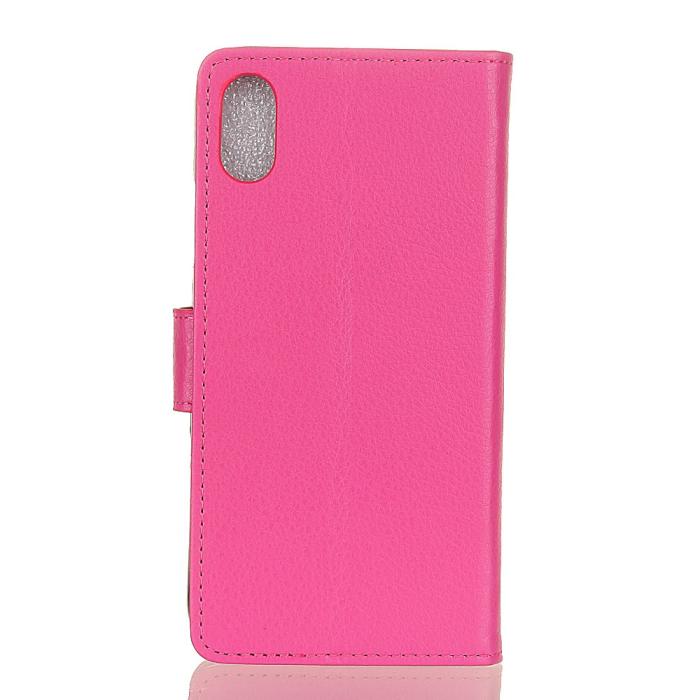 Bild 3,  Xiaomi Redmi 9A - Litchi Fodral - Rosa