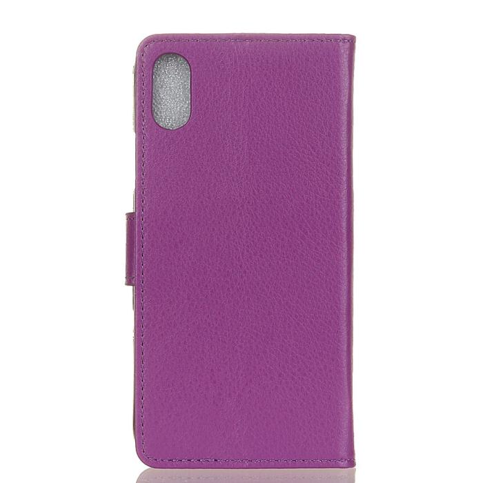 Bild 3,  Xiaomi Redmi 9A - Litchi Fodral - Lila
