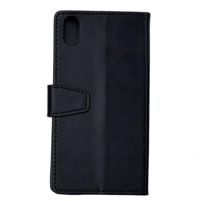 Bild 2,  Xiaomi Redmi 9A - Crazy Horse Fodral - Svart