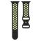 ColorPop Sportarmband Dual-Color Apple Watch 42/44/45/46/49 mm (S/M) Svart/Gul