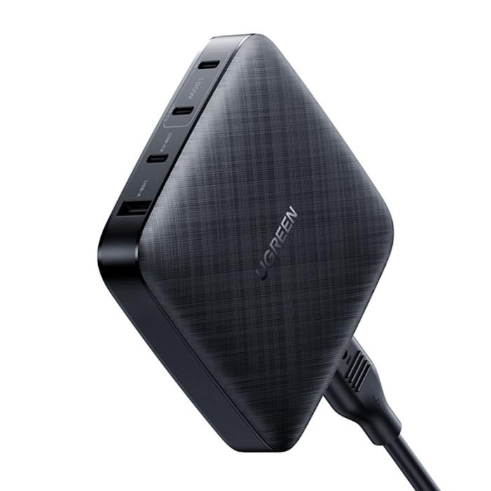 Bild 2, UGREEN Ugreen 100W PD Reseladdare 3x USB-C / 1x USB-A Svart