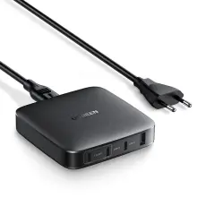 UGREEN Ugreen 100W PD Reseladdare 3x USB-C / 1x USB-A Svart