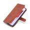 AZNS AZNS Xiaomi Redmi 12C 4G Fodral Läder Brun