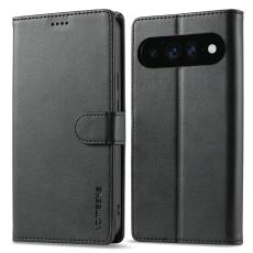 LC.IMEEKE LC.IMEEKE Google Pixel 11/11 Pro Fodral L&auml;der Svart