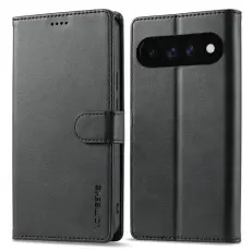 LC.IMEEKE LC.IMEEKE Google Pixel 11/11 Pro Fodral L&auml;der Svart