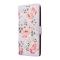  Samsung Galaxy A07 Fodral RFID Läder Rosa Blommor