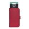 Gear Gear iPhone 17 Pro Fodral MagSafe Läder Deep Red