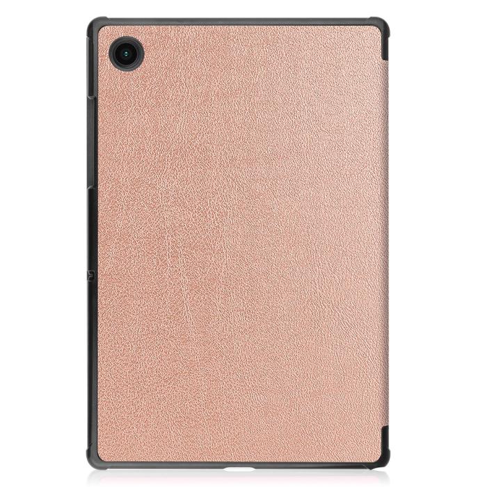 Bild 2,  Samsung Galaxy Tab A8 10.5 (2021) Fodral Tri-Fold Shockproof Roséguld