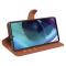  Motorola Moto G71 Fodral Litchi Textur Brun