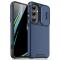  Samsung Galaxy A37 5G Skal Hybrid Armor CamCover Blå