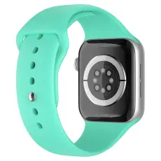 ColorPop Apple Watch 38/40/41/42 mm Silikon Armband (S/M) Mintgr&ouml;n