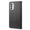  Motorola Moto G52/G82 Fodral Blommigt Tryck Svart