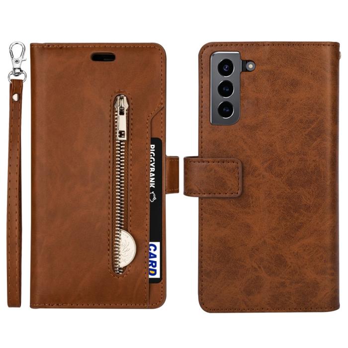 Bild 6,  Samsung Galaxy S22 Plus Fodral Multifunktionell Läder Svart