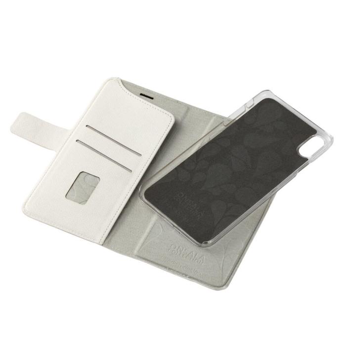 Bild 3, Onsala ONSALA iPhone XS Max 2in1 Magnet Fodral / Skal Saffiano White