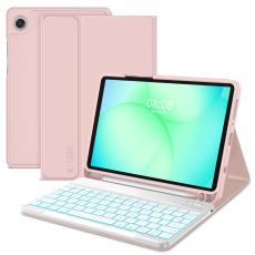 Tech-Protect Tech-Protect Galaxy Tab A11/A9 Fodral SC Tangentbord Rosa