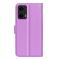  Motorola Moto G35 5G Fodral Litchi Läder Lila