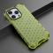  iPhone 15 Pro Skal Shockproof Honeycomb Grön