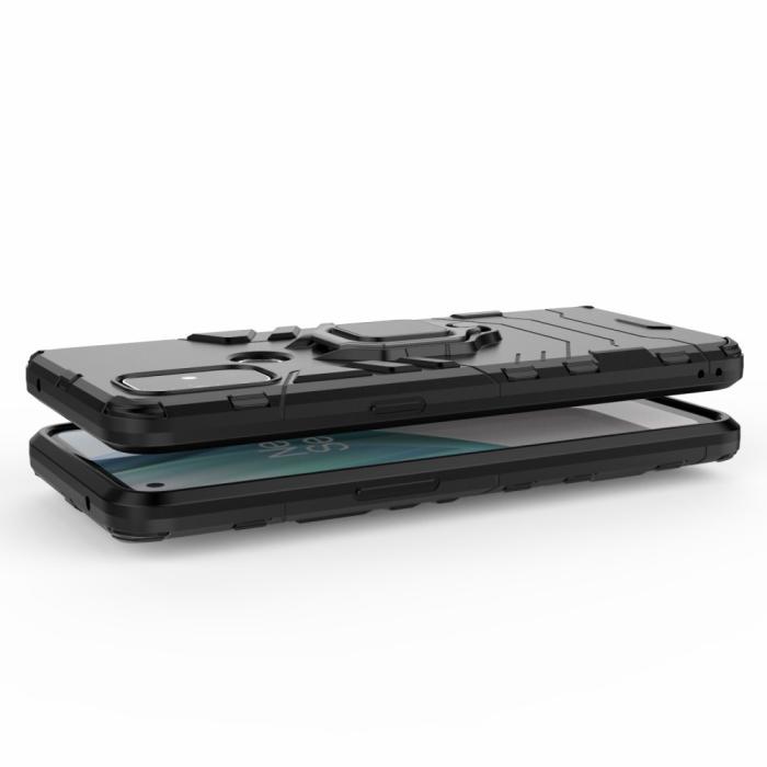 Bild 5,  OnePlus Nord N10 5G - Hybrid Ring Skal - Svart