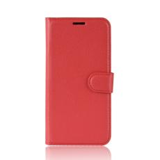  OnePlus 7T Pro Pl&aring;nboksfodral - R&ouml;d