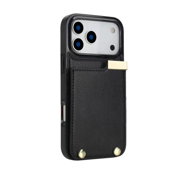 Bild 3,  iPhone 18 Pro Max/17 Pro Max Skal med Kortfack Svart
