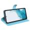 Samsung Galaxy A54 5G Fodral Litchi Läder Ljus Blå