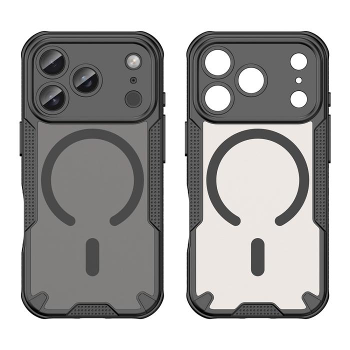 Bild 2,  iPhone 17 Pro Max Skal MagSafe Hybrid Armor Svart