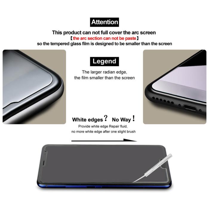 Bild 6, IMAK IMAK Xiaomi 15T / 15T Pro Skärmskydd Härdat Glas