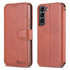 AZNS AZNS Samsung Galaxy S22 Plus Fodral L&auml;der Brun