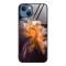  iPhone 14 Plus Skal Marmor Härdat Glas Tyfon